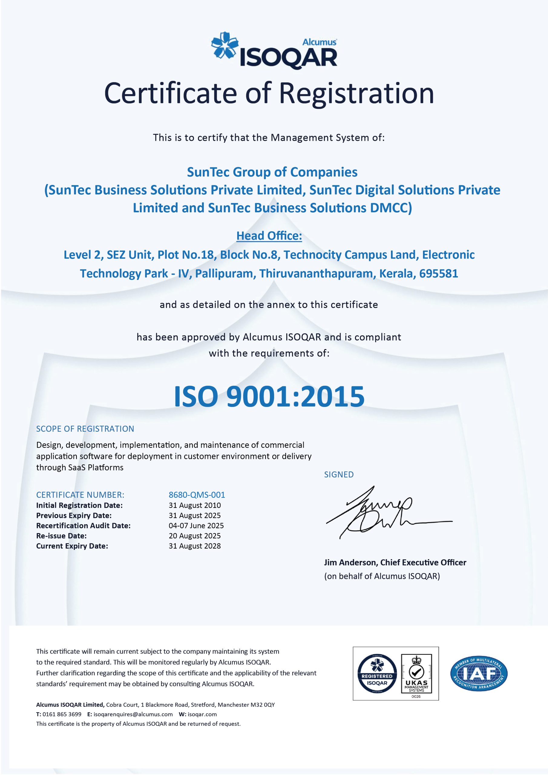 ISO 9001 2015 certificate1 scaled
